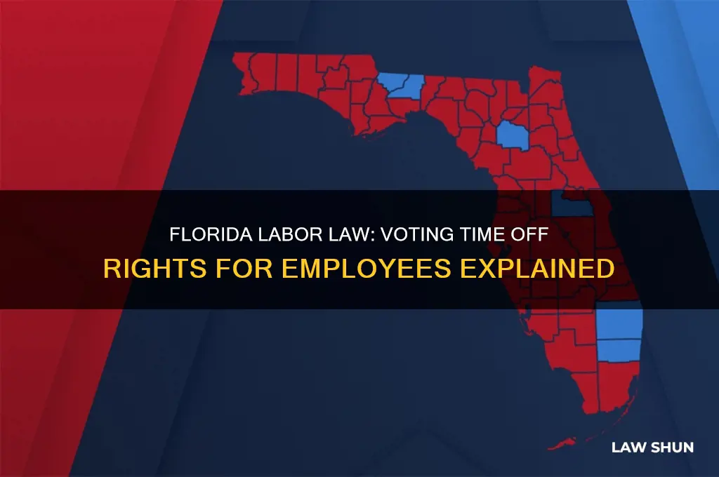 does fl labor law allow time off to vote