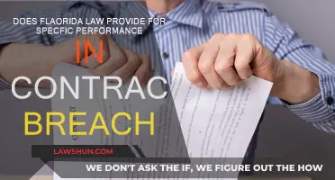 Florida Contract Law: Specific Performance for Breach?