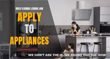 Florida Lemon Law: Do Your Appliances Qualify for Protection?