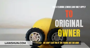 Florida Lemon Law: Original Owner Exclusivity?