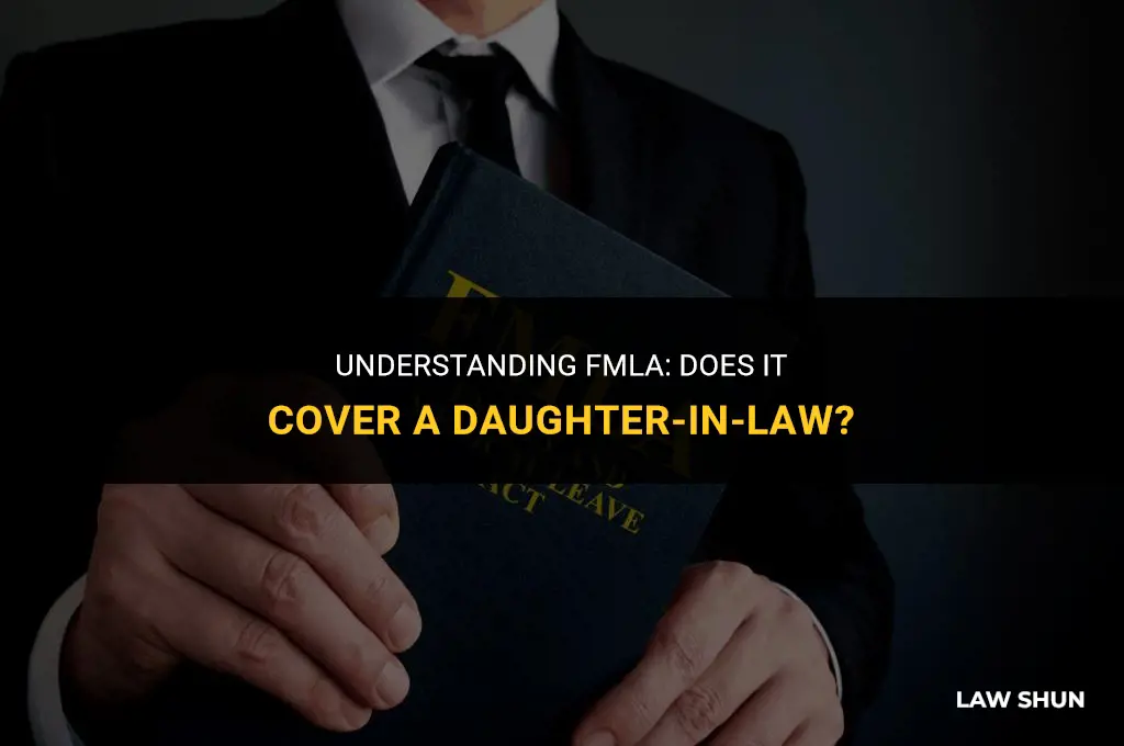 does fmla cover a daughtervin law