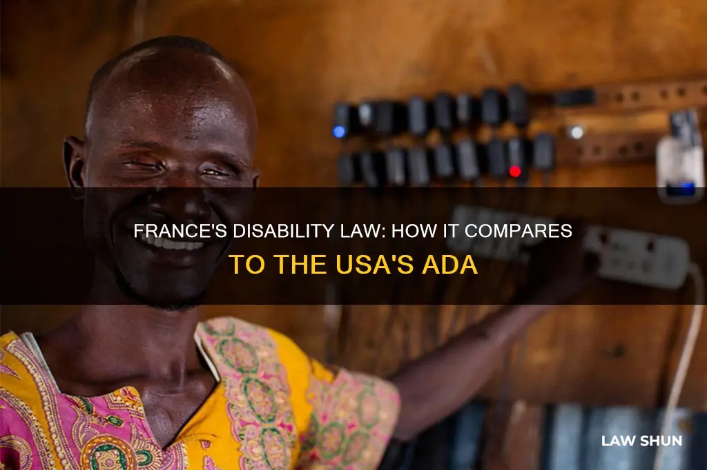 does france have a disability law like usa