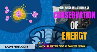 Fusion and the Law of Conservation of Energy: Friend or Foe?