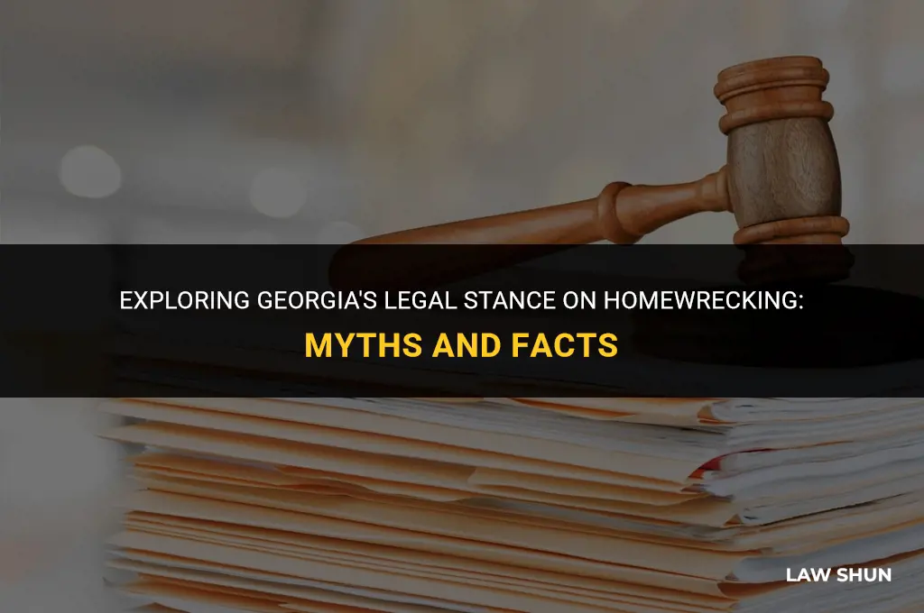 does ga have a homewrecker law