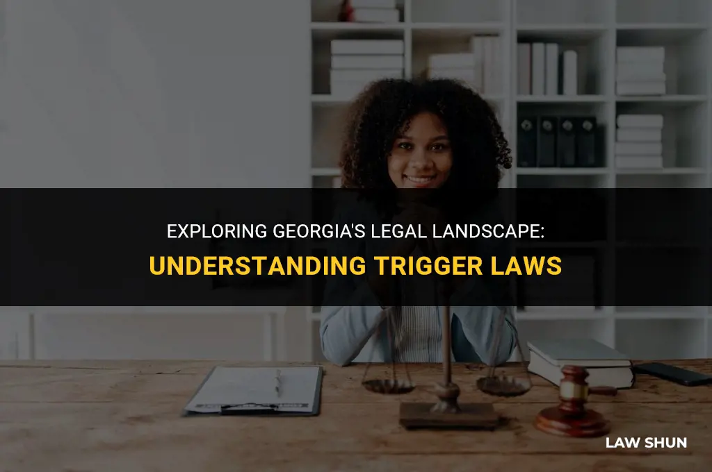 does ga have a trigger law