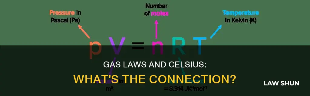 does gas law apply to celsius