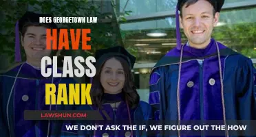 Exploring Class Rank Policies at Georgetown Law School