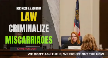 Georgia's Abortion Law: Criminalizing Miscarriages?