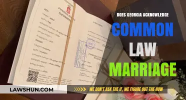 Georgia's Stance on Common Law Marriage