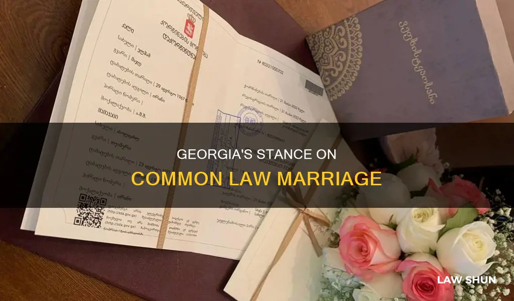 does georgia acknowledge common law marriage
