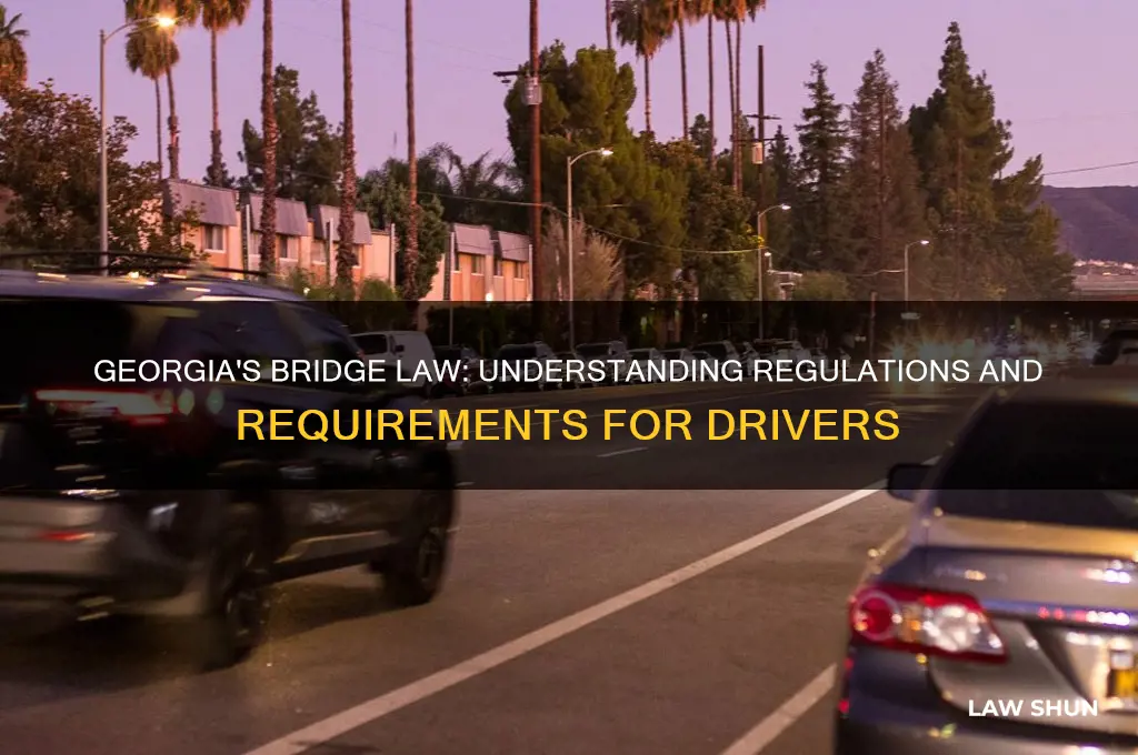 does georgia have a bridge law