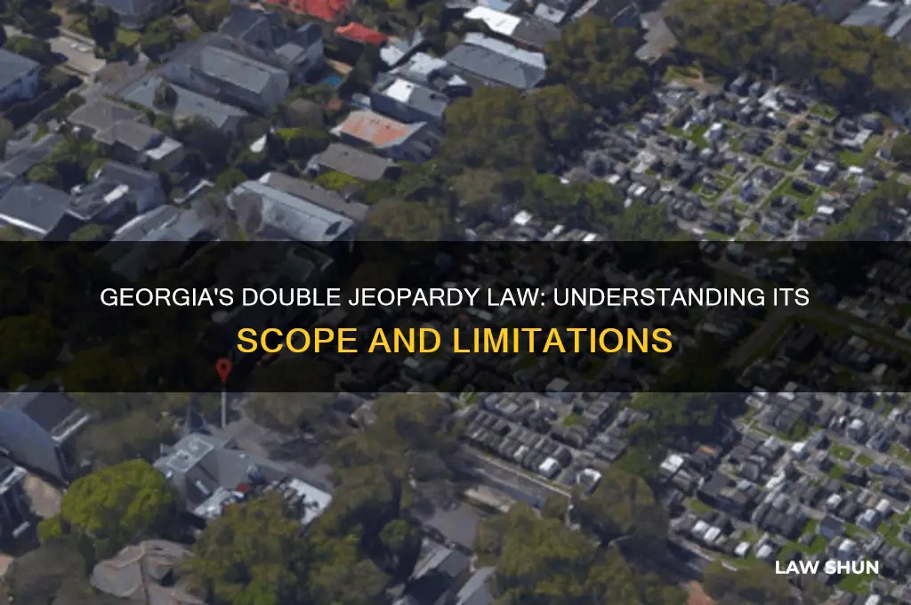does georgia have a double jeapordy law