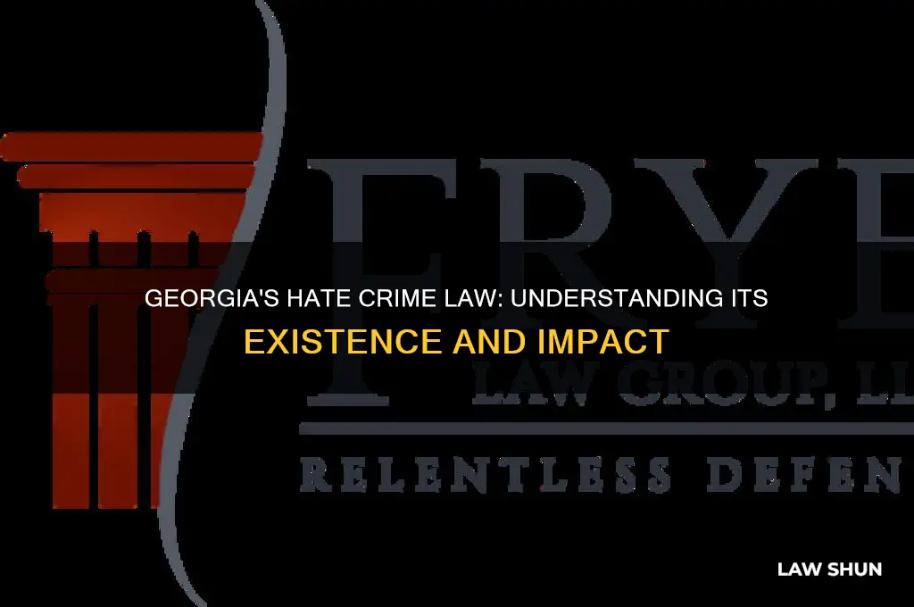 does georgia have a hate crime law