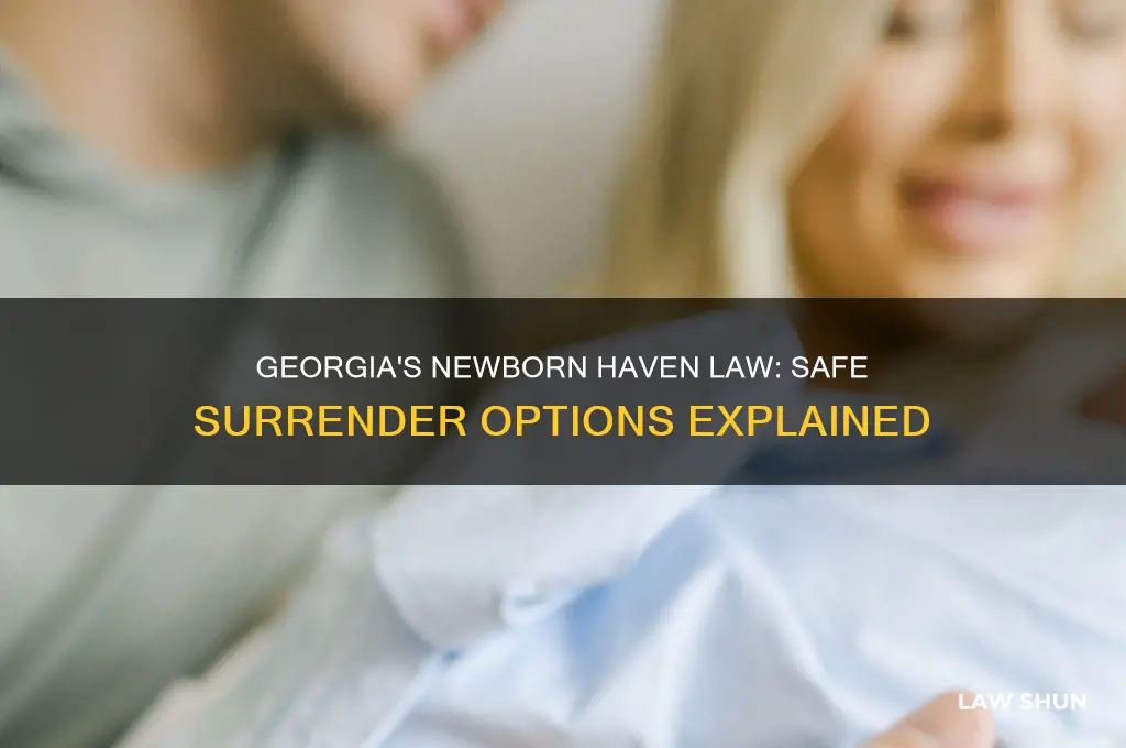 does georgia have a newborn haven law