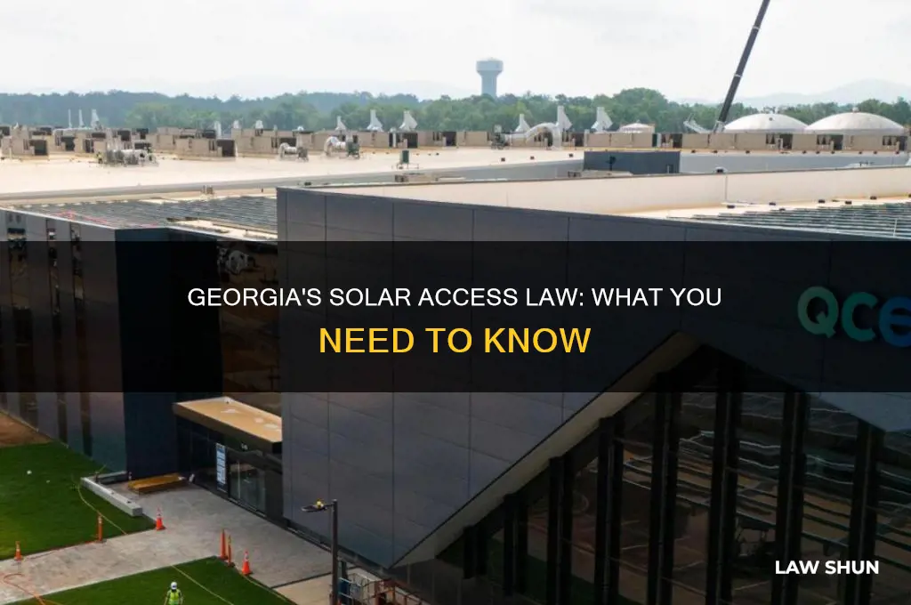 does georgia have a solar access law