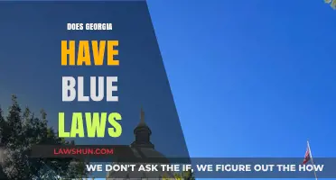 Georgia's Blue Laws: Understanding Sunday Sales Restrictions and Regulations