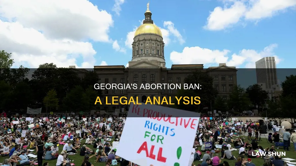 does georgia have law on books to ban abortion