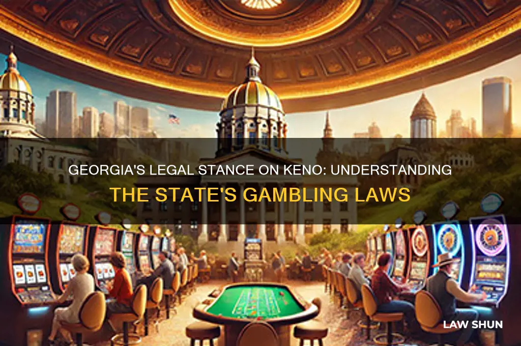 does georgia have laws against keno games