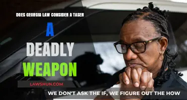 Is a Taser a Deadly Weapon Under Georgia Law?