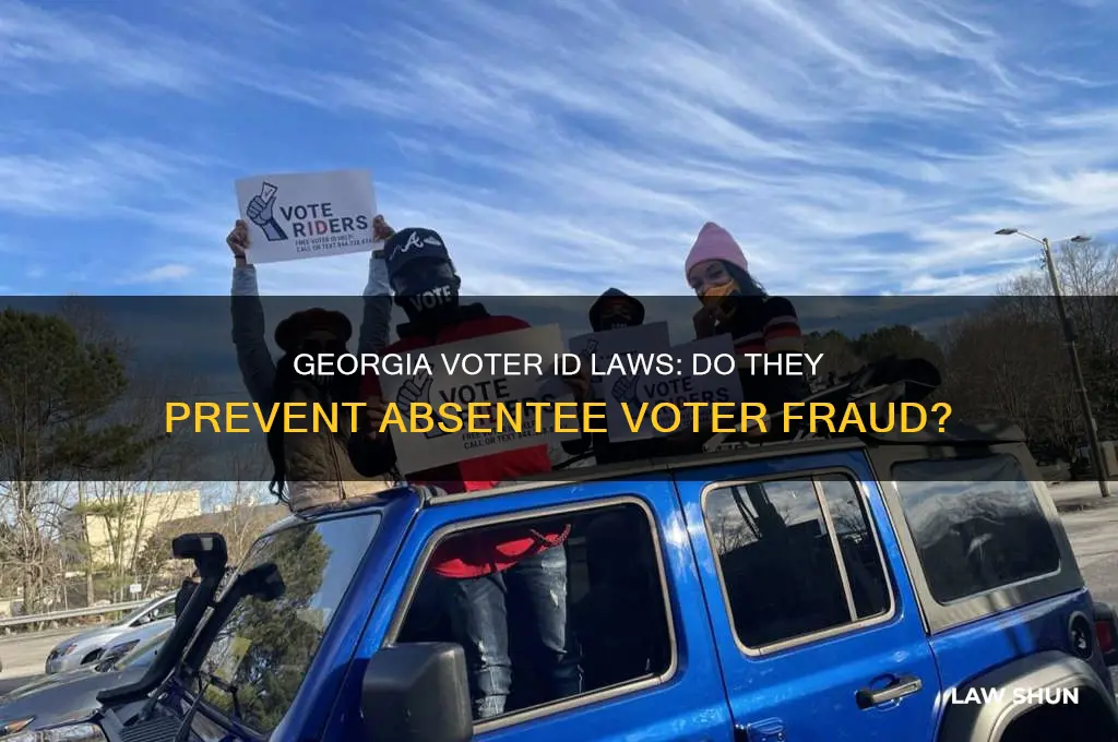 does georgia voter id laws cover absentee voter fraud