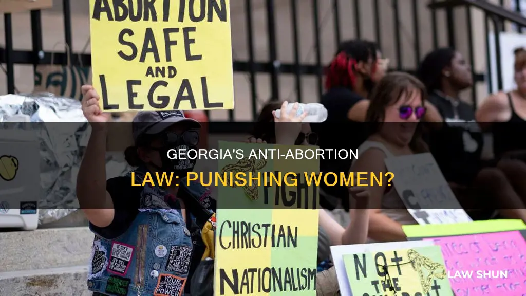 does georgias anti abortion law penalize women