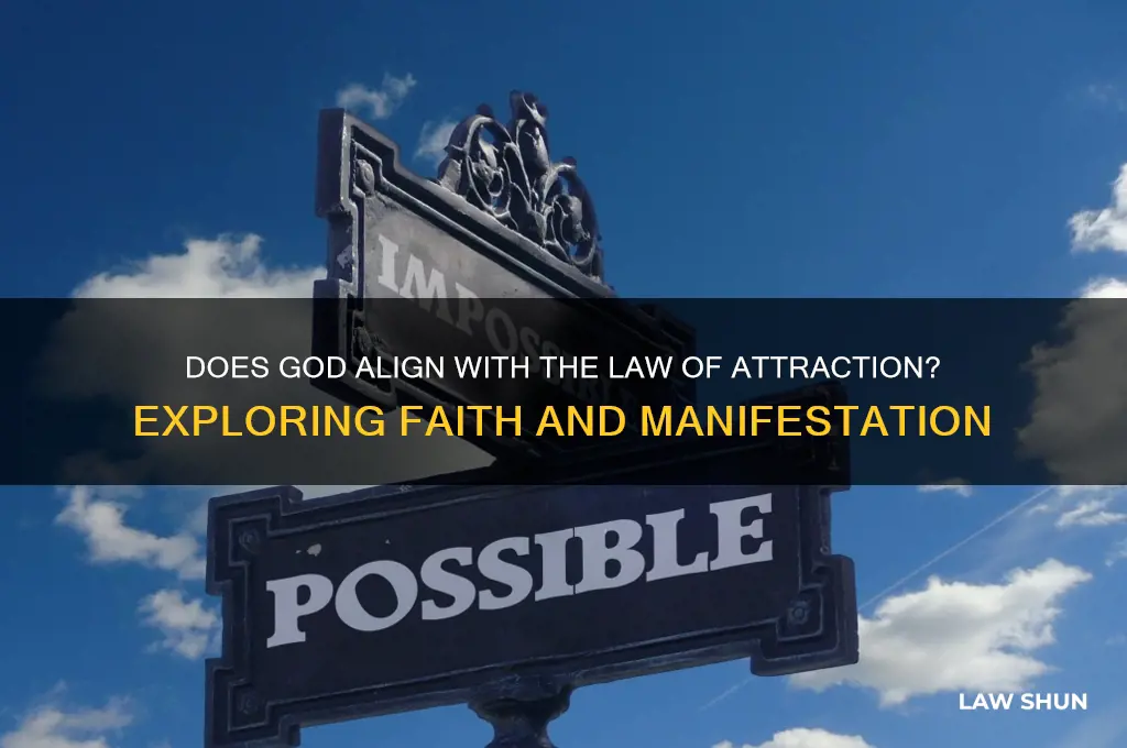 does god agree with law of attraction