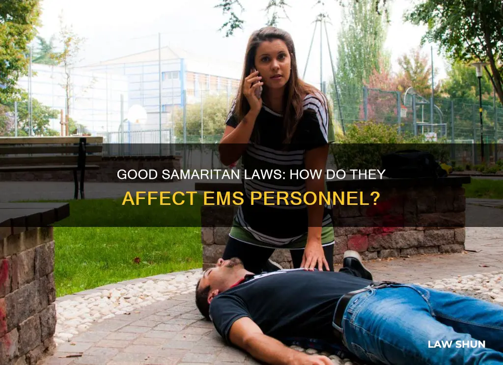 does good samaritan law apply to ems