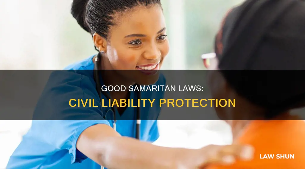 does good samaritan law civil cases