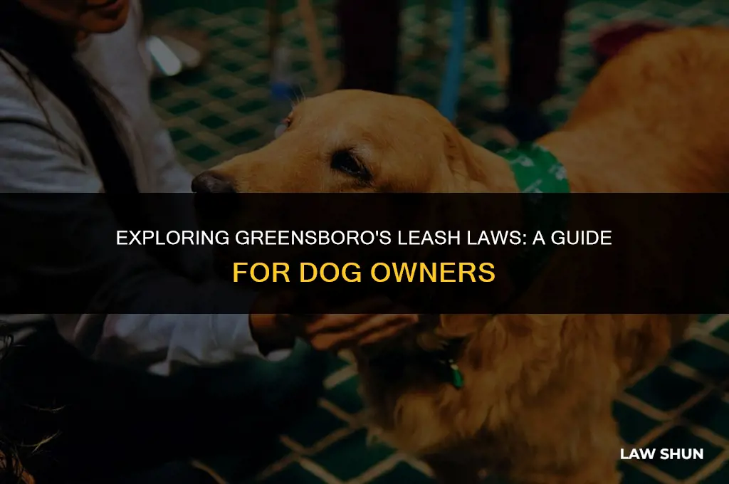 does greensboro have a leash law