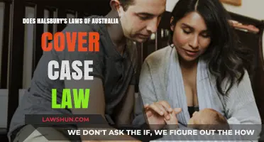 Halsbury's Laws of Australia: A Comprehensive Case Law Guide?