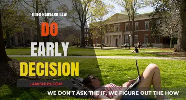 Exploring Harvard Law's Early Decision Admissions Process
