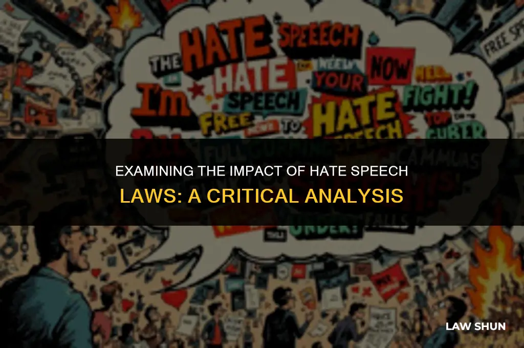 does hate speech laws really help