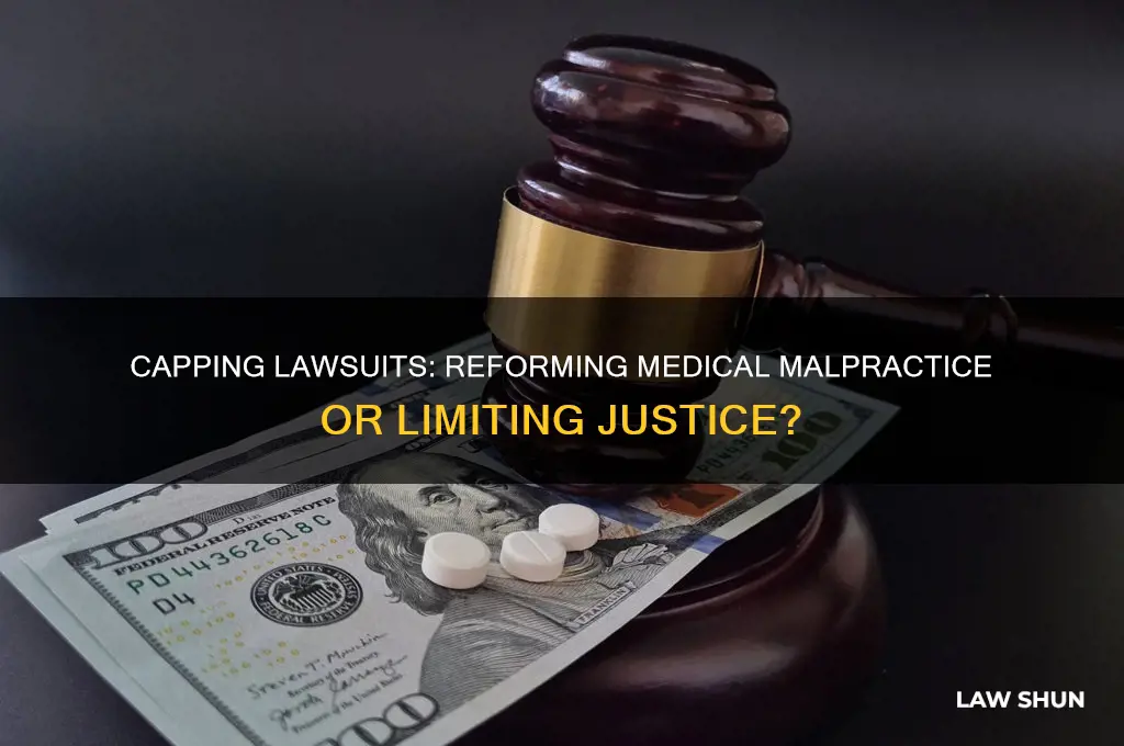 does having caps on law suits help the malpractice system