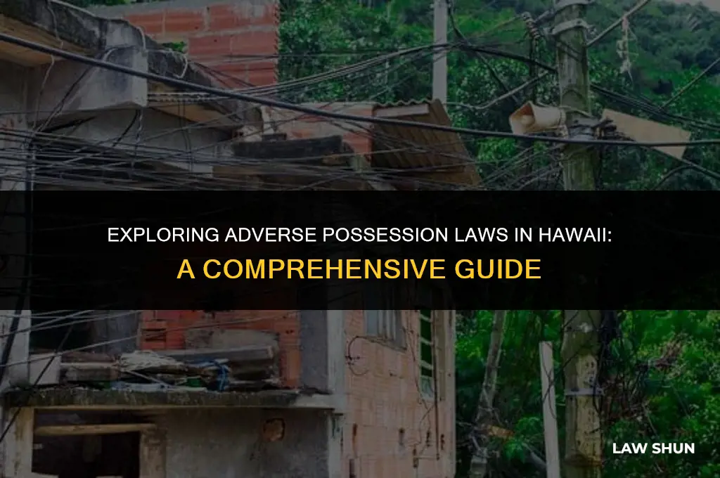 does hawaii have adverse possession law
