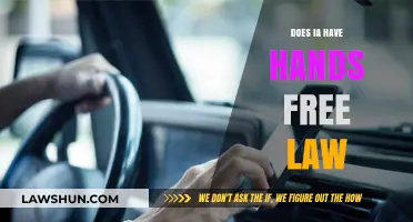 Exploring the Legal Landscape: Does IA Have Hands-Free Law?