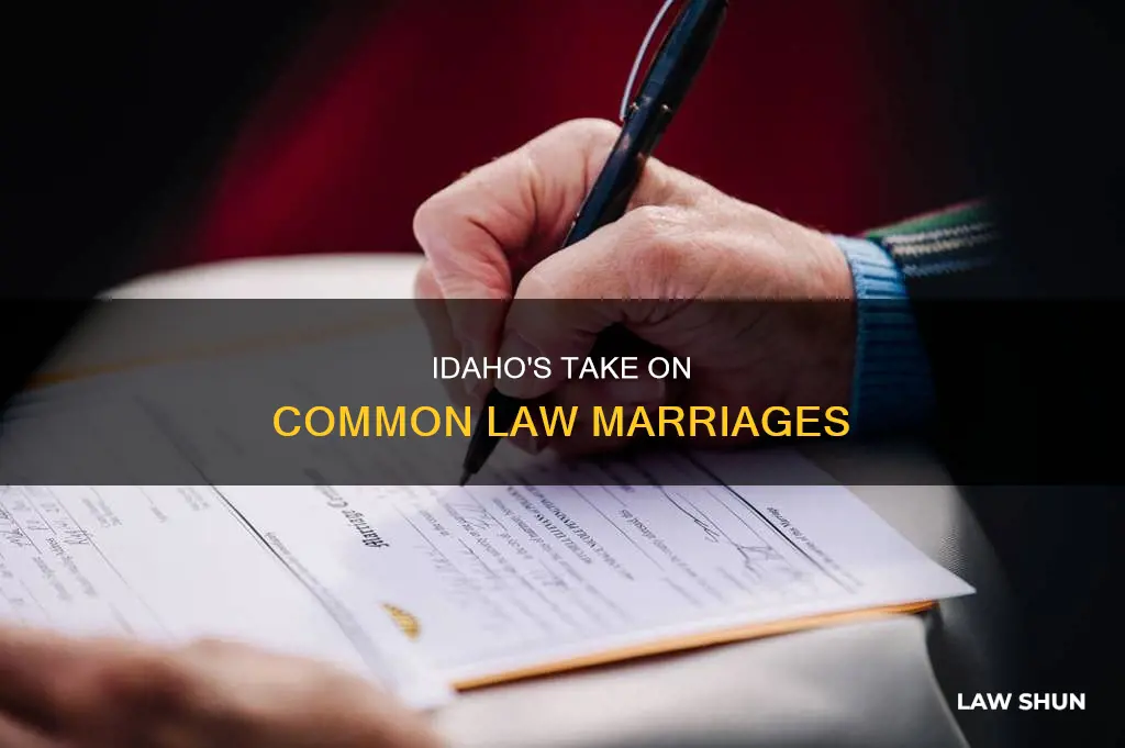 does idaho do common law