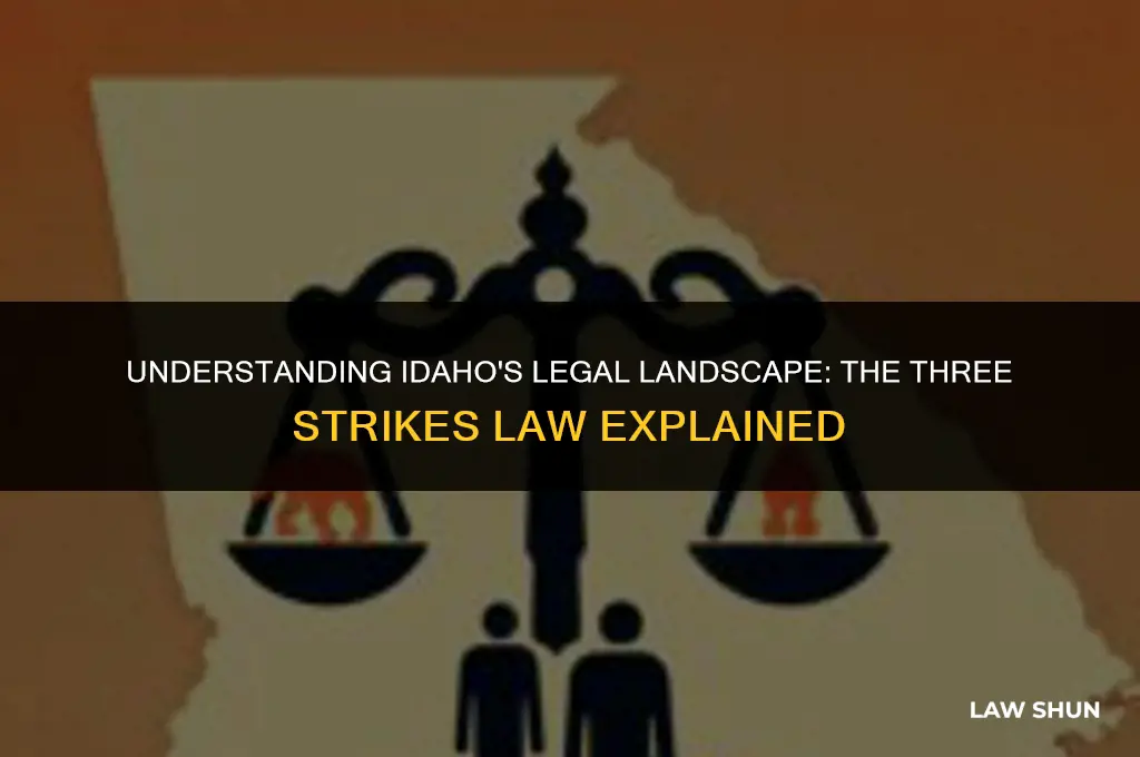 does idaho have 3 strikes law
