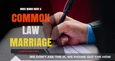 Idaho and Common Law Marriage: What's the Verdict?