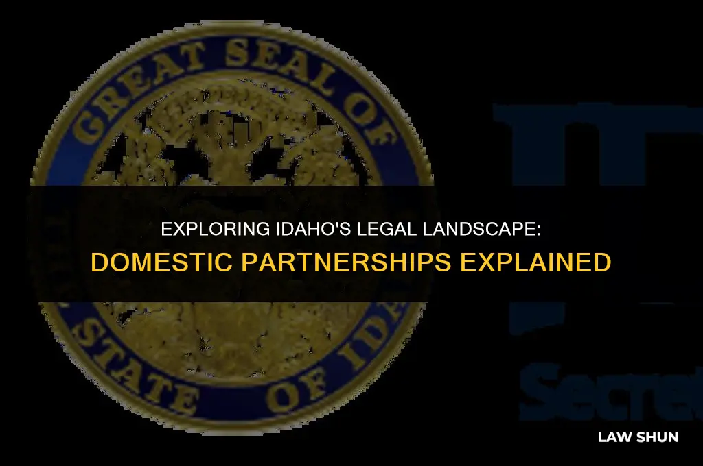 does idaho have domestic partnership laws
