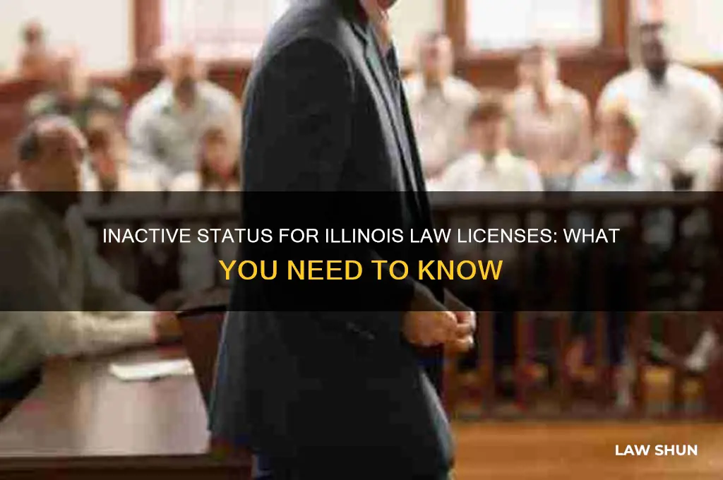 does illinois have inactive status for law licenses