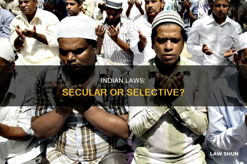 does indian laws include all religions