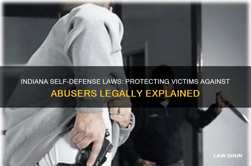 does indiana have a self defense law against an abuser
