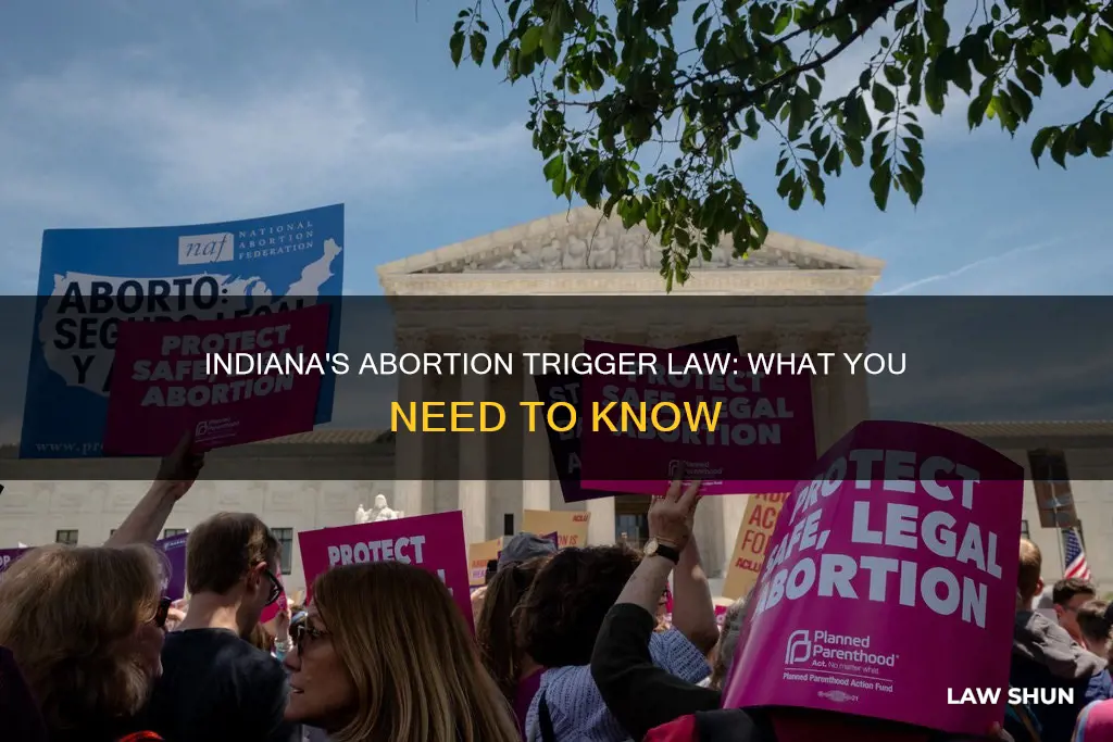 does indiana have a trigger law for abortion