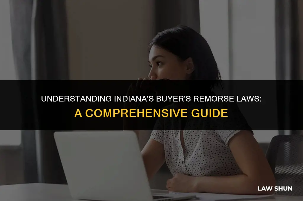 does indiana have buyers remorse law