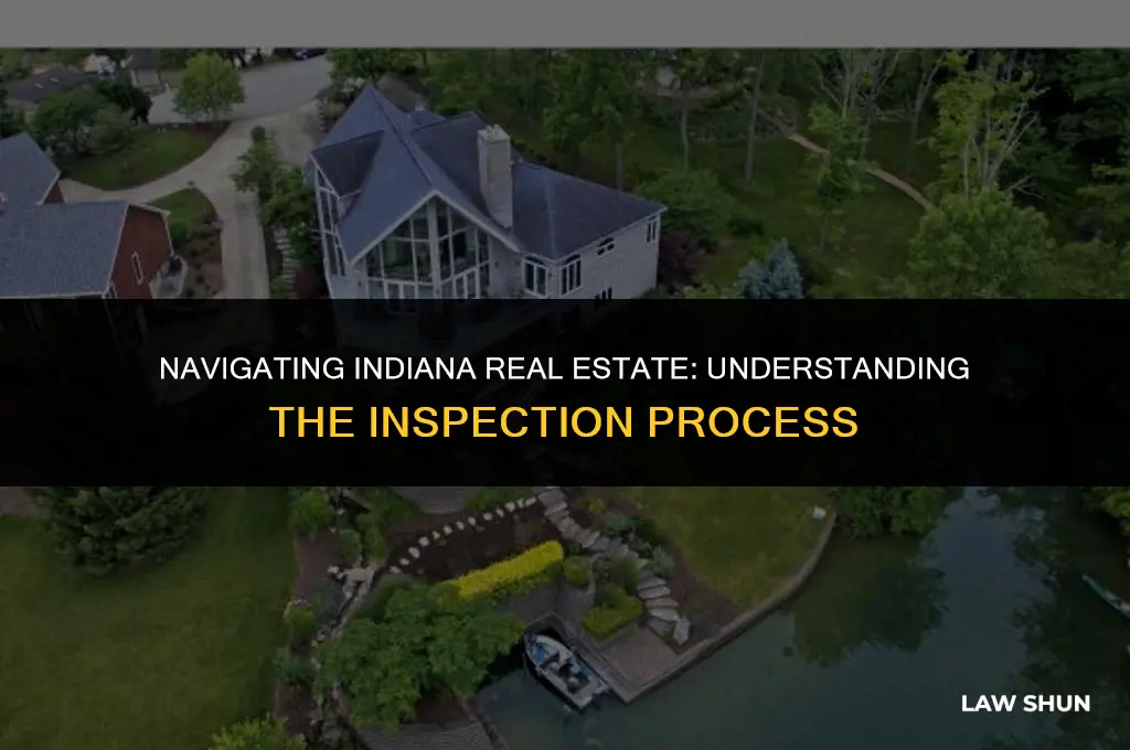 does indiana real estate law inspection