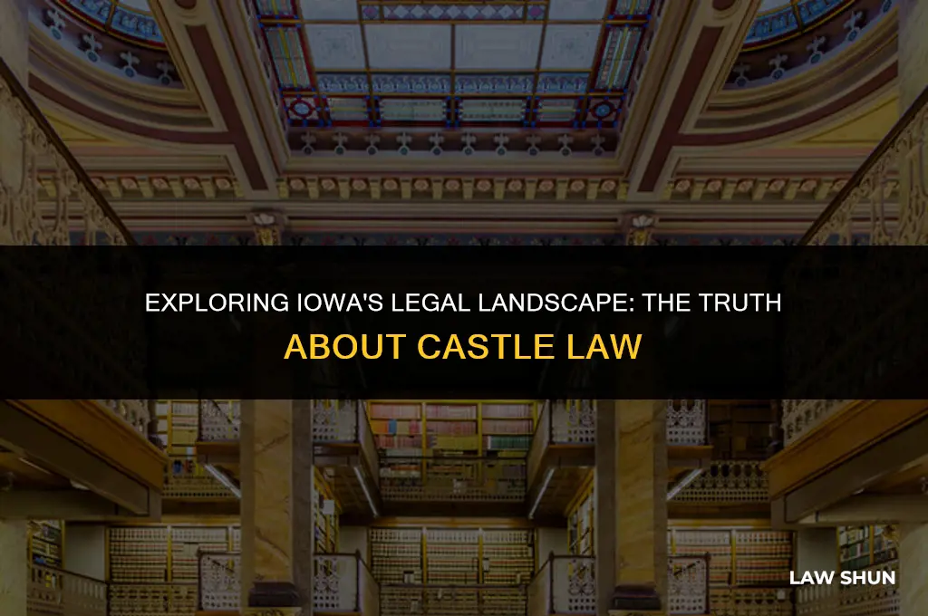 does iowa have a castle law
