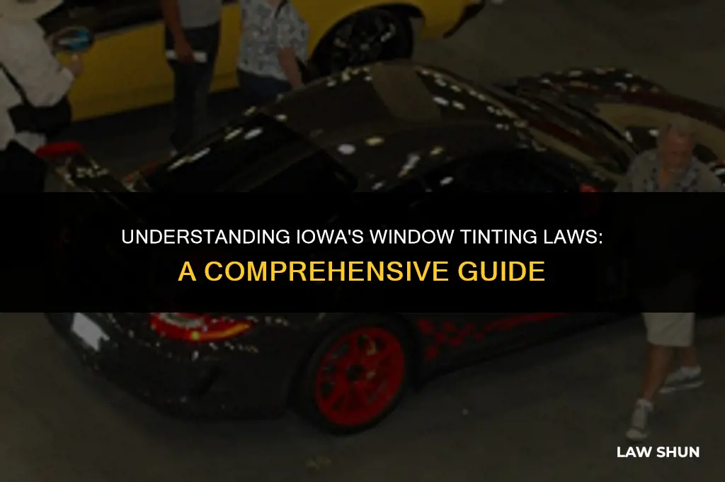 does iowa have a tint law