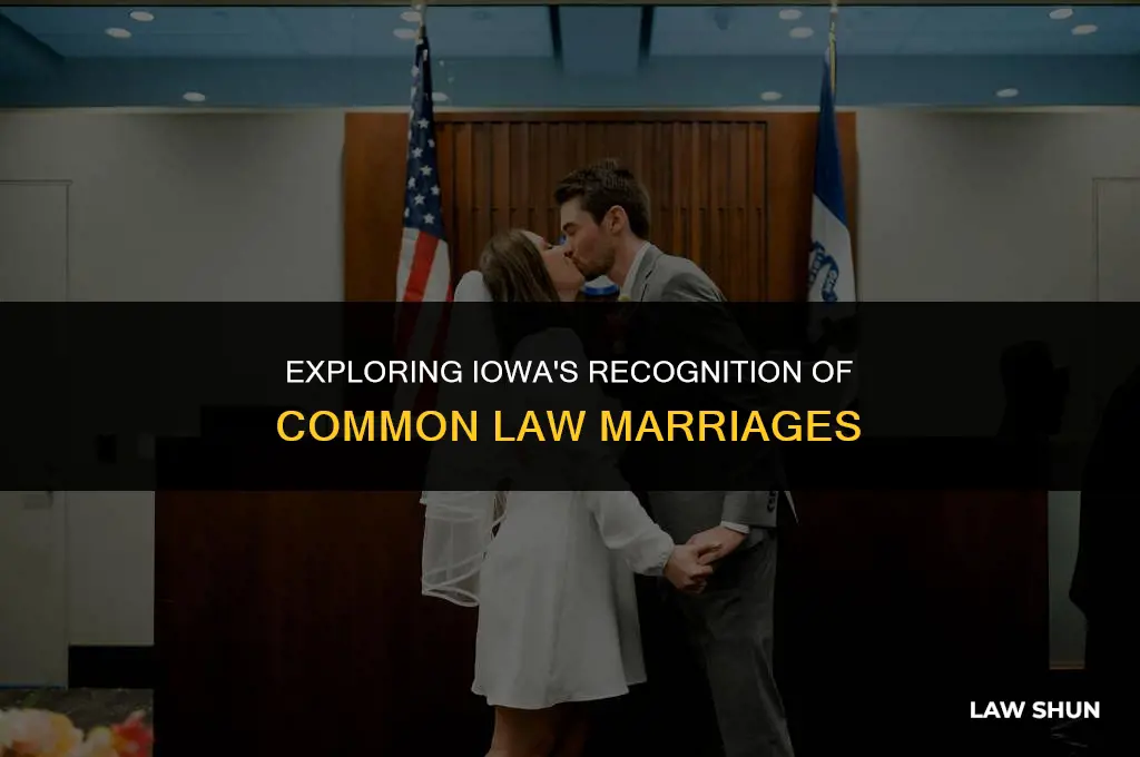 does iowa have commom law marriasge
