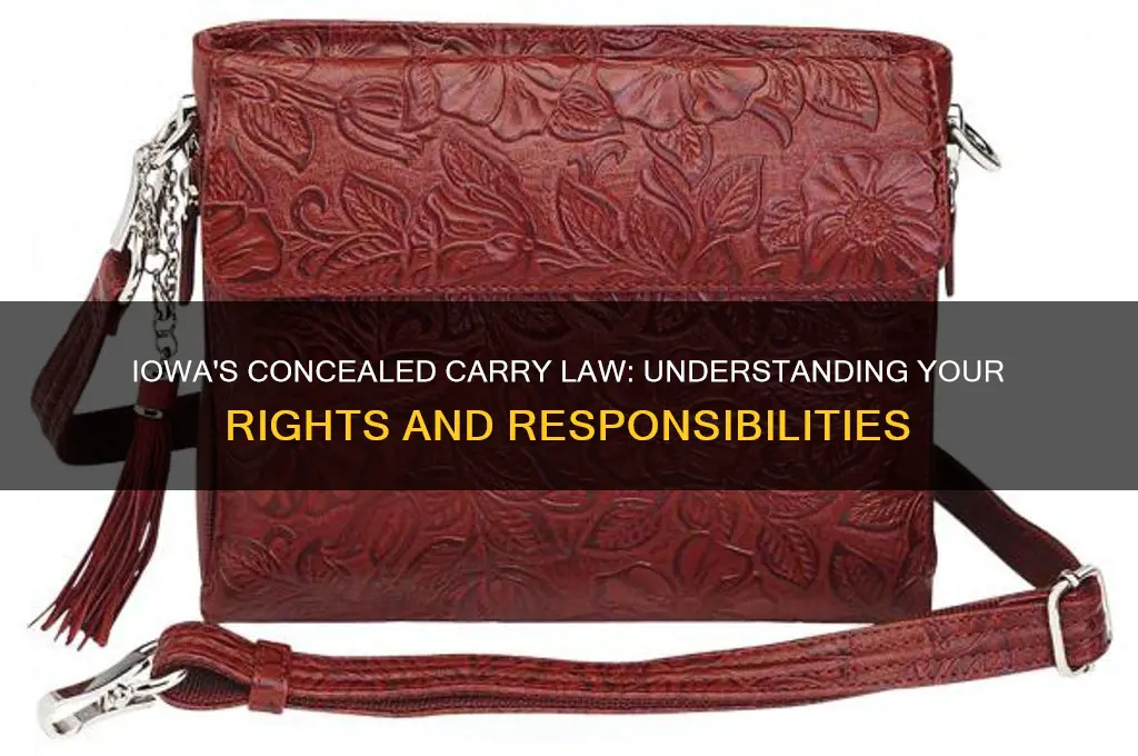 does iowa have concealed carry law