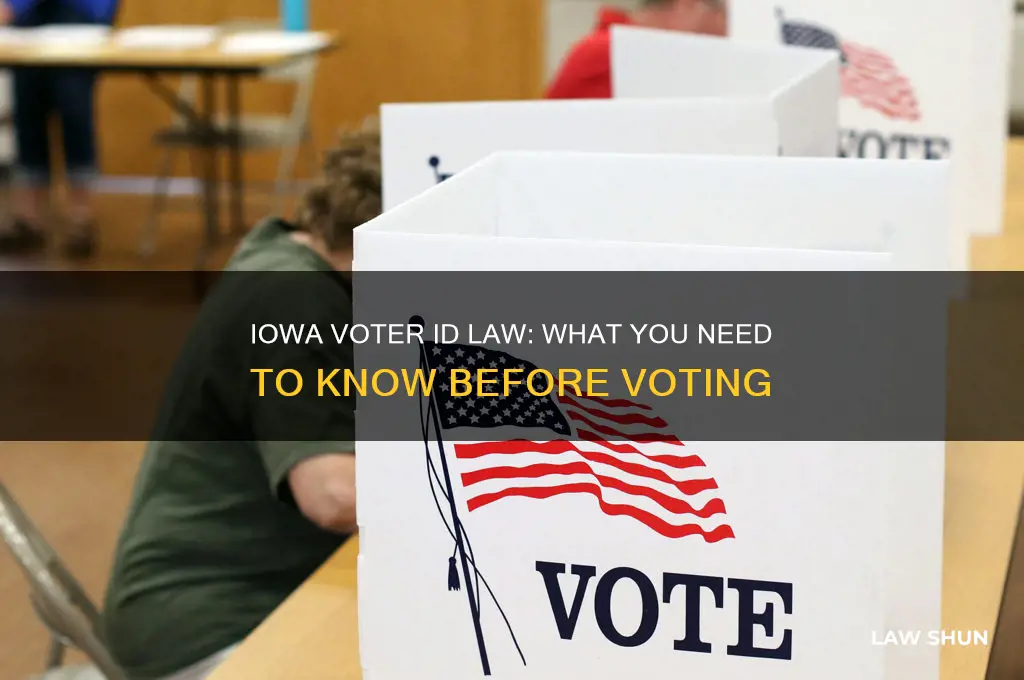 does iowa have voter id law
